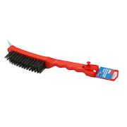 Hilka 5 Row Wire Brush and Scraper